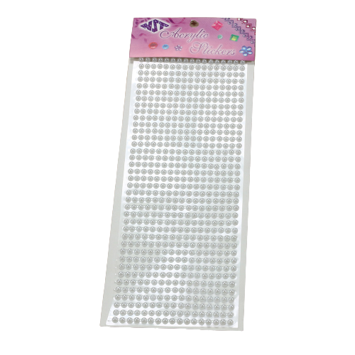 Perlas planas para manualidades, 1.76 oz de color morado blanco AB medias  perlas para manualidades, tamaño mixto de 3/4/5/6/8/0.394 in de parte